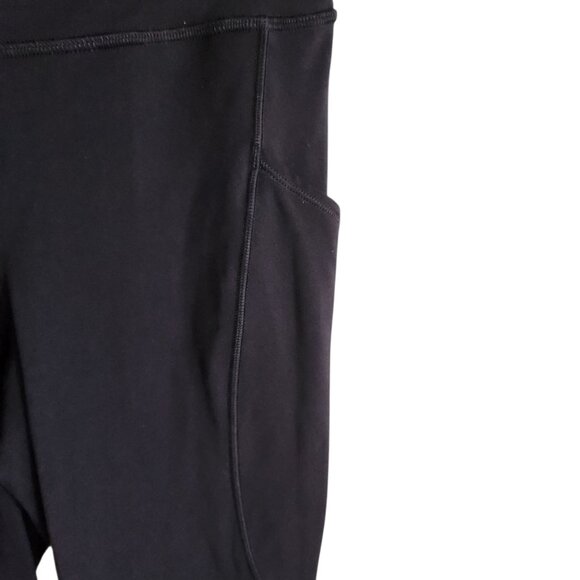 Lululemon Pants Women's 2 Black Fast Free High Rise Tight 25" Updated Pockets - Picture 4 of 12